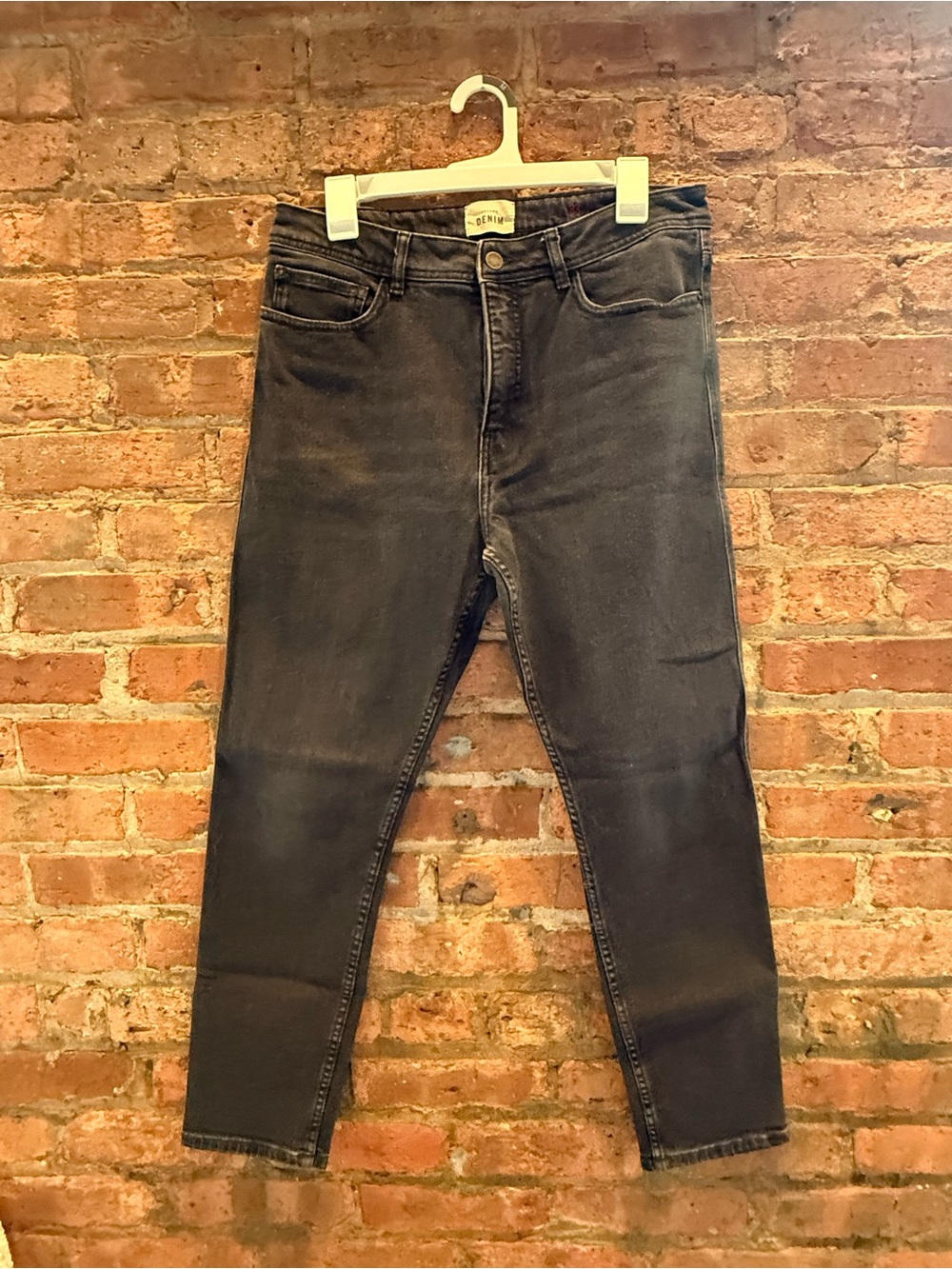 Sezane brut sexy Slim Black jeans size 33 (40 EU) fits like size 8